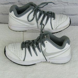 Nike Vapor Court White Leather Sneakers Womens 9.5